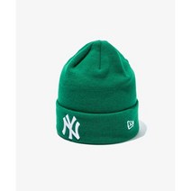 뉴에라 MLB 미국정품 리그 베이직 커프 뉴욕 양키스 비니 켈리 그린 KNIT LEAGUE BASIC CUFF NEYYAN K GRN