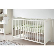 이케아 HENSVIK 유아침대 아기침대 원목 60120 화이트, 프라마쿠팡 본상품선택