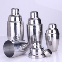 (다드몰) 프리미엄 칵테일 쉐이커 믹싱틴 바 용품 칵테일키트 스테인레스 (a5247ea1010), 쿠팡 다드몰 2-칵테일쉐이커-750ml