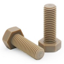 M4 PEEK 육각 볼트 부식 방지 헥사곤 헤드 나사 피크 스크류, M4 (1Pcs), 30mm, 1개