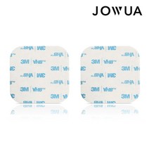 JOWUA 거치대 전용 3M스티커 2P 테슬라 모델3 모델Y 모니터 양면 테이프 맥세이프 거치대 차량용휴대폰거치대 모니터거치대 조우아 조와, JW010 3M 스티커(2P)+스왑(10P)