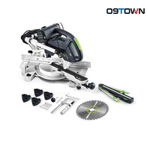 페스툴 KS 60 E-Set 탁상 슬라이드 원형톱 8인치 575491 슬라이딩 각도절단기