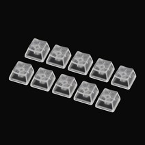투명 ABS 기계식 키보드 키 Matte Backlit Key Caps 체리 Gateron Kailh 스위치 R4 10pcs에 대한 체리 프로필, R3, 본상품