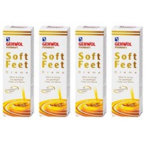 게월 소프트 피트 허니 풋 크림 125ml x 4개 독일