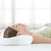 [NATURI] 메모리폼 경추 베개 기능성 일자 목이편한 배개숙면 잠잘오는 필로우 편안한 낮은 베개 N T : 245A4B+1040, NATURE 쿠팡 그레이
