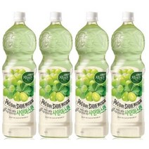 웅진식품 자연은 주스 샤인머스켓 음료수 1.5L pet 4개입, 1개