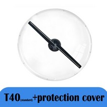 3d 홀로그램 프로젝터 광고 디스플레이 t40 표준 세트 팬 wifi led 팬 라이트, t40 세트, 우리를