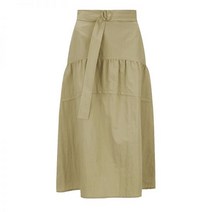 나이스클랍 벨티드 셔링 스커트 N203MWS910