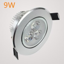 천장 등 LED 통 매립형 SOPT 6W 9W 12W 15W 21W AC220V 밝기 조절 led 스포트라이트 조명, 03 찬 백색_01 6W No-dimmable, 03 찬 백색_01 6W No-Dimmable