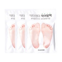 닥터원더 악어발팩 3개 각질제거 풋필링 코스트코, 2매, 3세트