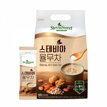 [펄세스] 스테비아 율무차 50T, 18g, 50개