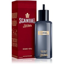 장 폴 고티에 오 드 뚜왈렛 리필 남성 맨 스캔들 푸어 옴므 Jean Paul Gaultier, 1개, 200ml