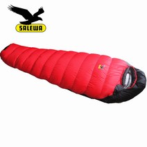 SALEWA침낭오리털 침낭등산 아웃도어 미라 캠핑 SALEWASleepingbag, E.레드 1500g