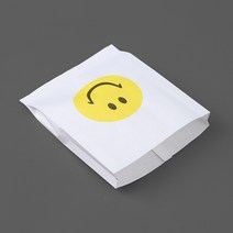 스마일 로고 페이퍼백 90p세트 M형 선물포장 구디백, 상세 참조