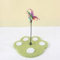 캣타워 원목 소형 대형 종이 미니 고양이 Scratcher 등반 프레임 둥지 나무 타워 콘도 애완 동물 가구 골판지 하우스에 대한 게시물을 긁적 호환, 07 Green 25x26x22cm