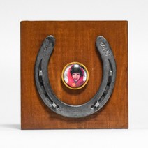 행운의상징 사진 말편자 원목 스탠드 Photo Horseshoe 2