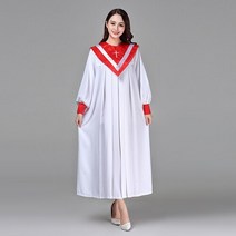 성가대복 성가대가운 찬양 현대 의류 크리스찬 교회 합창단 성자 의상 여성 성직자 가운 시 클래스 서비스 수녀 노래 AliExpress, design 1+XXL