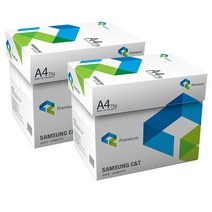 [KT알파쇼핑]프리미엄 A4 복사용지 A4용지 75g 2500매 2박스