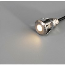 테라스 조명 12v 24v 1w 야외 계단 라이트 데크 플로어 코너 Sconce 베란다 발코니 바 장식 설비 Led, 04 10mm DC24V, 06 차가운 흰색