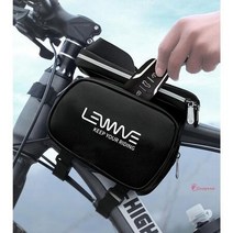 자전거핸드폰 거치대 가방 미니벨로짐받이 새들백배달 안장 핸들 전기 배터리 핸들바 전동 탑튜브 여행용 보조, 런웨이브BB03 듀얼라이딩백(블랙)