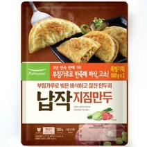 풀무원 납작지짐만두 (500gx2봉), 1개