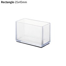 가구부품 부속자재 고무 사각형 직사각형 바닥 보호대 패드 4 개 다리 캡 테이블 발 먼지 커버 양말 파이프 플매트 카펫 러그 가구 수평 조절, [11] 20x20mm Square