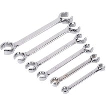 플레어 너트 렌치 오일 파이프 스패너 자동차 수리용 수공구 1 개, 01 6-8mm 1piece, 01 6 8mm 1piece