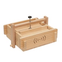 두부 틀 메주 만드는 기계 누름판 세트 프레임 치즈, 압력 막대 두부금형15cmx15cmx9.5cm