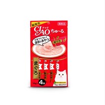 챠오 츄루 고양이 간식 스틱 생선 SC-71 4p, 참치, 10개