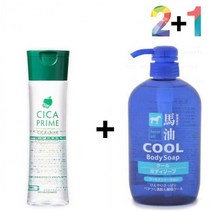 시카 진정 스킨 토너 지성 아침 병풀, 시카프라임스킨 2개_마유쿨샴푸(초록) 1개