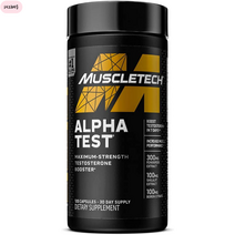 머슬테크 AlphaTest 테스토스테론 부스터 120정 남성용 최대강도, 120개, 1개