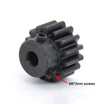 웜기어 베벨기어 톱니바퀴 5Mod 12 Teeth 80 Spur Gear Keyway Hole 10mm3x4mm 19mm6x2.8mm 스텝 45 탄소강, 03 24 Teeth_04 12mm(4x1.8mm)