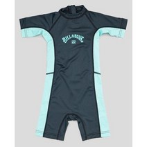 빌라봉 GROMS SHORT SLEEVE UV 서핑 서프 SUIT, 블랙 헤더, 05