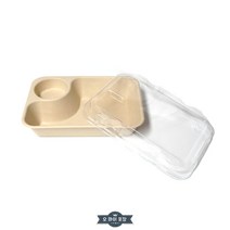 펄프 샐러드용기 850 소량 5개세트, 10개