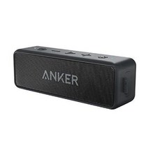 Anker 앤커 사운드코어2 휴대용 방수 무선 블루투스 스피커, 블랙