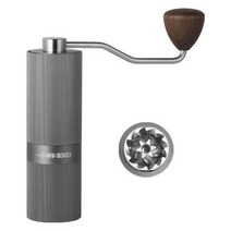 커피전동그라인더 원두 핸드그라인더 전동 핸드 수동 조절 설정 에스, 없음, 20g+M1 Grey