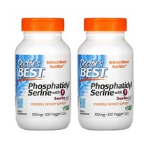 1+1 닥터스베스트 포스타딜세린 세린에이드 함유 포스파티딜세린 100 mg 120 캡슐, 120 capsules