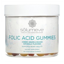 Solumeve Folic Acid 엽산 100젤리 1개