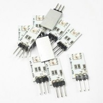 허밍버드 BMW 엠비언트 광량업칩_문짝LED PCB, 아이스블루