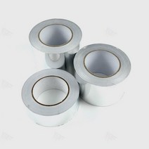 알루미늄 은박 연통 덕트 테이프 초강력 점성 연통 싱크대 배관 냉장고 수리, C) 100mm