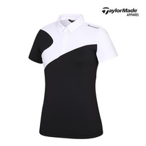[테일러메이드] 여성 로고 카라 반팔 티셔츠 TWTYK6144-199