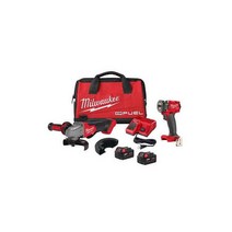 Milwaukee 밀워키 2991-22 M18 FUEL 18V 컴팩트 임팩트 렌치 / 그라인더 콤보 키트