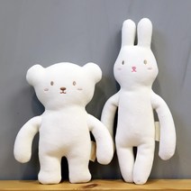 슈톨렌 크리미 모찌모찌 오가닉 애착인형_곰돌이 토끼, 1. 곰돌이 19cm