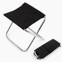 퀄팩 캠프 듀랄루민 휴대용 접이식 캠핑의자 휴대용 경량 낚시의자 BBQ 체어
