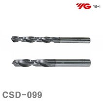 할인존 Fg54Aip89r 와이지원 초경코팅드릴 CSD-099 D9.9X9.9X50X100 (H4401099) (1EA) 드릴 절삭공구 비트 빗트 절삭 초경 공작 드릴류 초경드릴