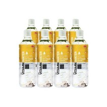 바우와우 비타민 워터 500ml 강아지 수분보충 음료 8개