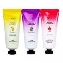 파격특가 디쥬리본100ml 고보습 핸드크림 선물용 답례품 시어버터 손관리 식물추출, 디쥬리본라벤더100ml