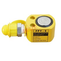 유압실린더 유압프레스기 관통형유압실린더 산업용유압실린더 유압유니트 유압실린더규격 얇은 유형 액압 실린더 FPY-5 유압 리프팅 잭 스트로크 6mm 출력 5 톤