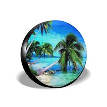 자동차 덮개 커버 RV 모터홈 보트 트레일러 캠핑카 밴 suv용 휠 비치 스페어 타이어 커버, 03 GRAY_01 14in