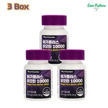 뉴트리가든 메가플러스 비오틴10000 600mg, 60정, 3개